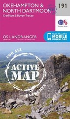 Okehampton & North Dartmoor (Map) OS Landranger Active Map