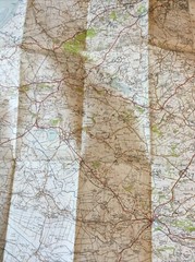 1946 Ordnance Survey One Inch Popular Edition Map 165 Weston-Super-Mare