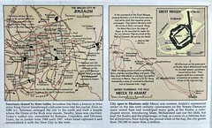 July 1972 National Geographic Society CULTURAL MAP – PEOPLES OF MIDDLE EAST