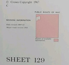 Ordnance Survey One-Inch Map, Sheet 129: Ludlow (1967).
