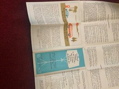 Vintage 1960’s Moscow Tourist MAP Illustrated. hotel guides & events calendar