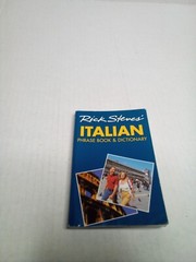 Rick Steves’ Italian Phrase Book & Dictionary Paperback