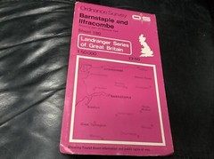 Ordnance Survey Map 🗺️ Sheet 180 Barnstaple And Ilfracombe
