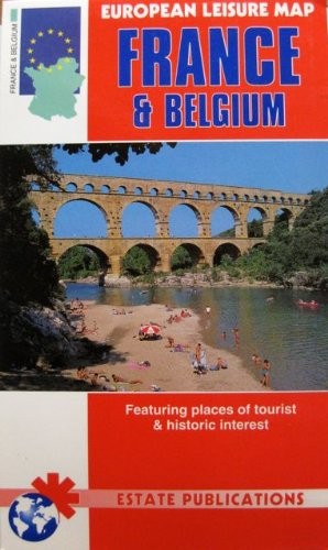 France and Belgium (European Leisure Map S.) Paperback / softback Book The Fast