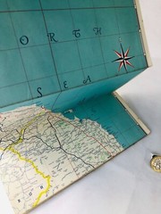 Road Map Southern Scotland Esso Tourist Collectable Vintage ra