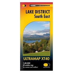 Pocket Size Map Lake District South Mini XT40 Waterproof For Walkers Runners