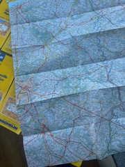 25x Michelin France road maps, folded, inc Italy Europe & Swizerland