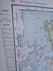 The Cosmopolitan Atlas Of The World 1898 & Map 1897