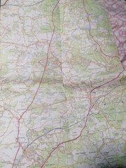 ORDNANCE SURVEY Map SHEET 186 ALDERSHOT AND Guildford 1:50000 SCALE