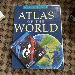 Atlas of the World by George Philip Limited 1992 Oxford Press HCDJ Vintage 15×12
