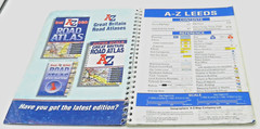 A-Z Leeds Street Atlas by Geographers’ A-Z Map Company (1999 1st Spiral Bound)