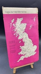 Historic Ordnance Survey Map Sheet 187 1:50 000 1974 1st Series Dorking Reigate