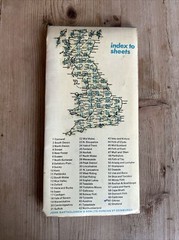 FIRTH OF TAY Bartholomew Half Inch Map 1979 No 49 St Andrews Perth DUNKELD