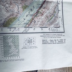 GLEN SHIEL & GLEN GARRY Ordnance Survey One Inch Sheet 41 Popular Edition 1947