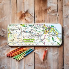 OS Map Metal Pencil Tin – North York Moors National Park (General merchandise)