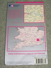OS Ordnance Survey Landranger Map Sheet 177 East London – 2002