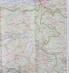 Nelles Map, India 3: Eastern India including Nepal, Scale – 1: 1,500,000.