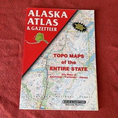 Lot Of 9 Used Atlas Gazetteer Maps Delorme And Other Multiple States