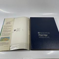 Rand McNally Premier World Atlas New Census Edition Hardcover Vintage Reference