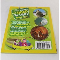 National Geographic Kids Ultimate U.S. Road Trip Atlas Maps Games Activities