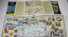 SUNOCO Road Maps Pennsylvania Ohio Indiana Michigan United States Historical
