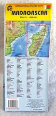 Vintage 2007 Madagascar International Travel Maps ITMB Publishing Ltd