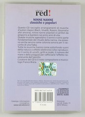 PRL) CD “NINNE NANNE CLASSICHE E POPOLARI” COMPACT DISC DIGITAL AUDIO MUSICHE