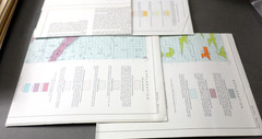 1976 OGS Water Resources of Clinton Quadrangle W OK Hydrologic Atlas 5, 4 Maps