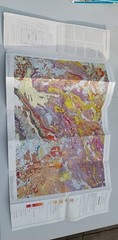 Ordnance Survey Geological Map, North London, Solid & Drift, Folded, Sheet 256