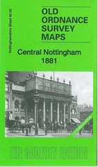 Central Nottingham 1881, 1899 or 1913 Nottinghamshire Sheet 42.02