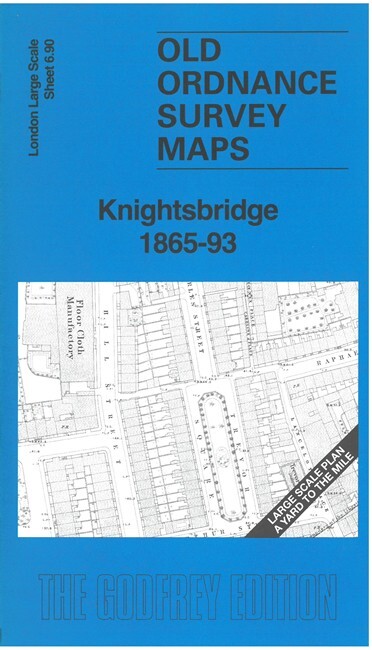 Knightsbridge 1865-93 London Large Scale Sheet 6.90 by Pamela Taylor