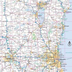 Rand McNally Rand McNally Easy to Read: Wisconsin State Map (Map)