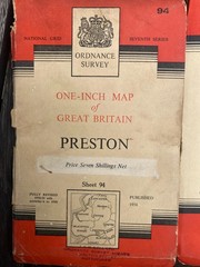 2 Ordnance Survey National Grid Seventh Series Preston & Lancaster & Kendal 50’s