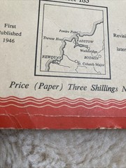 Newquay And Padstow Ordnance Survey Map 1946. No 185