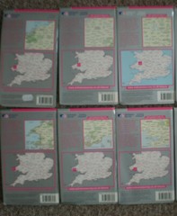 SOUTH WALES 145-162 BRECON SWANSEA TENBY LANDRANGER OS ORDNANCE SURVEY MAPS LOT