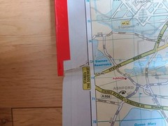 Vintage AA London Touring Map Inner Outer Theatreland Road Parking 1977 Tourist