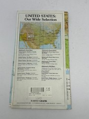 Vintage 1995 Hildebrands Travel Map California USA 1:700000 Folding Paper Map X8