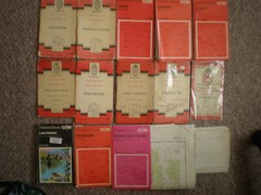 SOUTH SCOTLAND 1950S 1960S OS ORDNANCE SURVEY MAPS ONE INCH SEVENTH SERIES LOT
