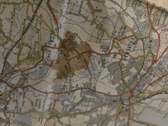 Vintage 1959 Ordnance Survey One-Inch Map of Great Britain London S.W. Sheet 170