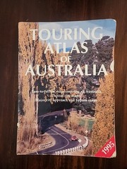 Touring Atlas Of Australia 1995 Map PB Large Book