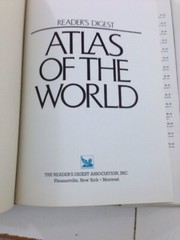Reader’s Digest : Atlas of the World – Rand McNally Maps (1987, Hardcover, DJ)