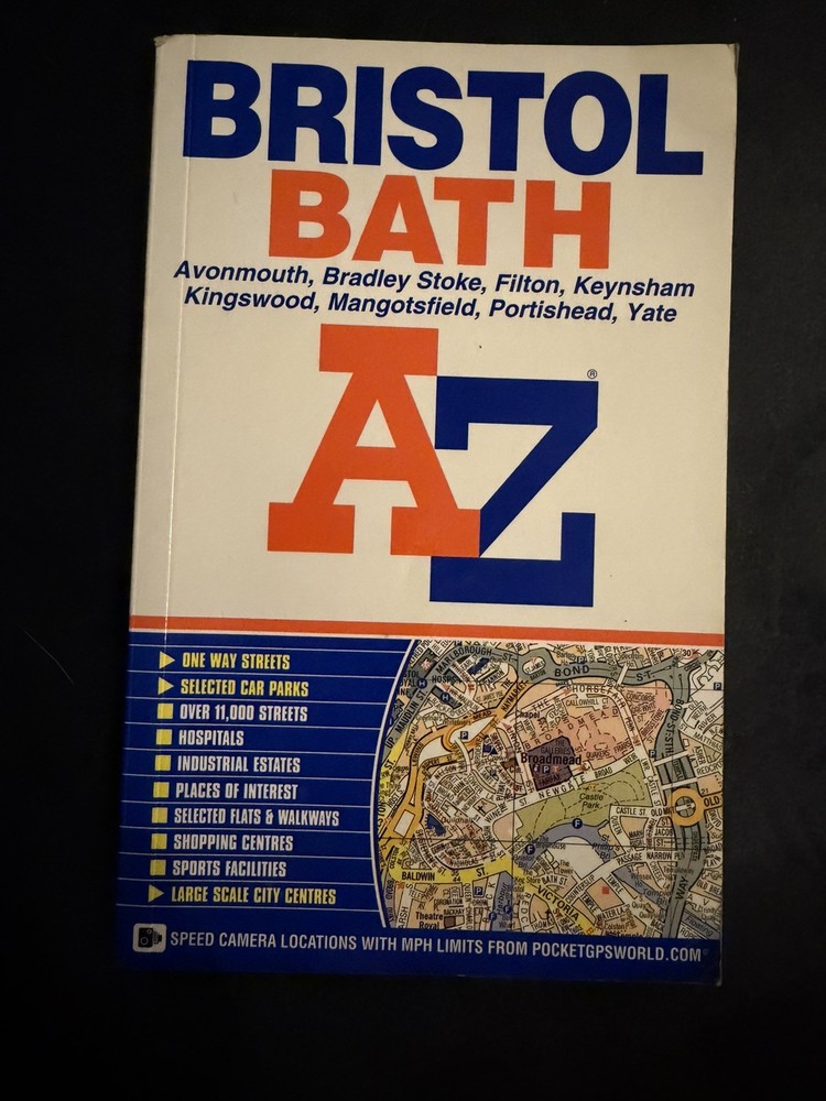 A-Z Bristol, Bath (A-Z Street Atlas) Paperback 1st Edition 1993