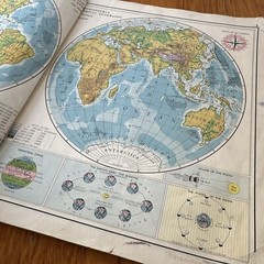 Phillips Australian Commonwealth Atlas Vintage 1955
