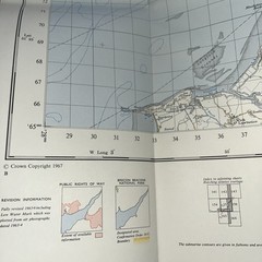 Vintage Ordnance Survey One Inch Bristol & Newport 1967 Map 155
