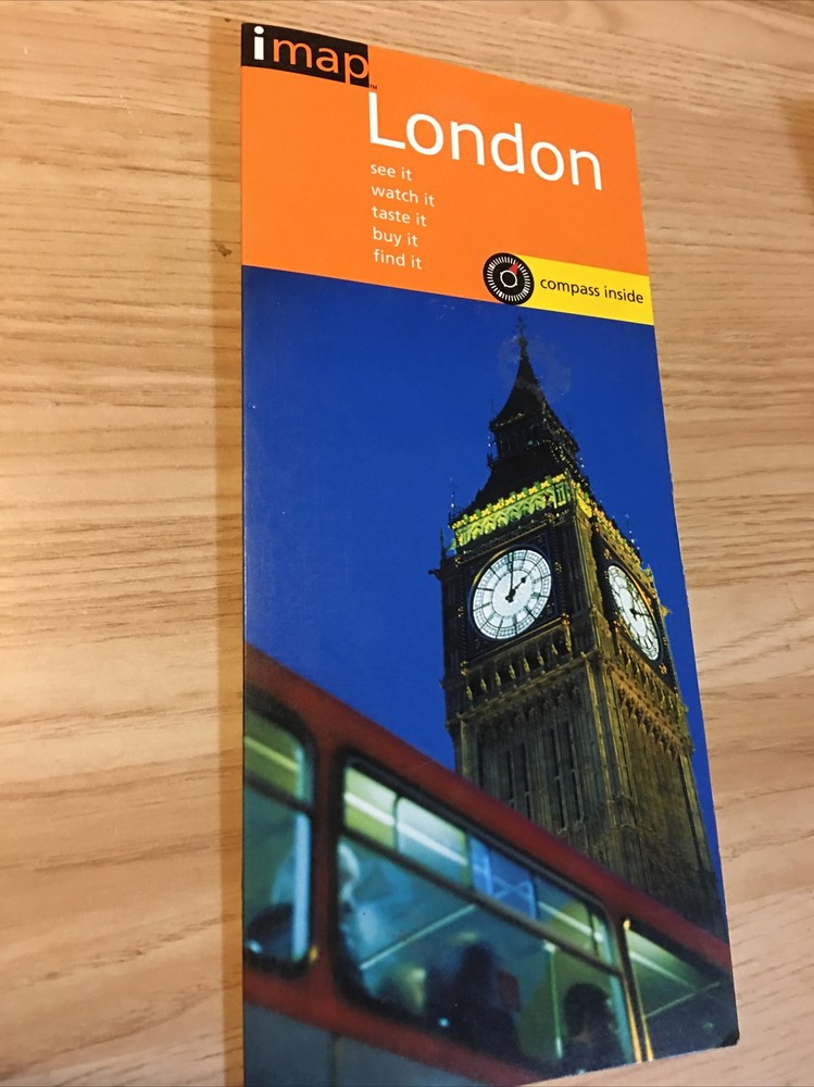 imap London 2000 Edition with mini compass inside Heart Of London Central London