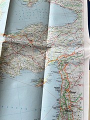 Europe World Region Map Hema Paper Immaculate Clean Barely Opened Free Post UK
