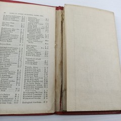G W Bacon Map London and Suburbs Fold Out Booklet Underground Railway Buildings
