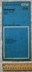 1966 OS First Series Sheet TG 04 Blakeney, Norfolk