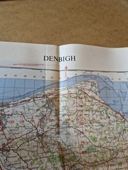 Ordnance Survey Map Of Great Britian – BENBIGH – 1955 – 1/63360