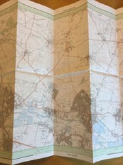 1993 Ordnance Survey Pathfinder Map 960 TL 27/37 Huntingdon (incl Somersham )